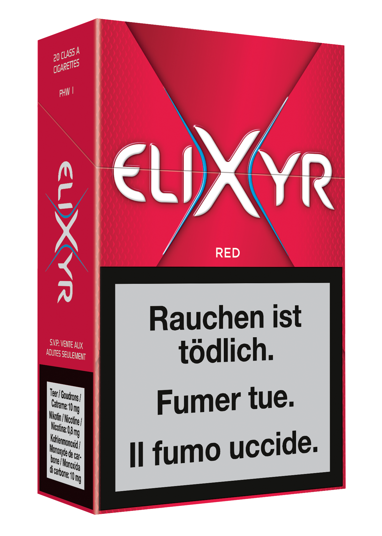 Elixyr Red Full Flavour Box Zigaretten