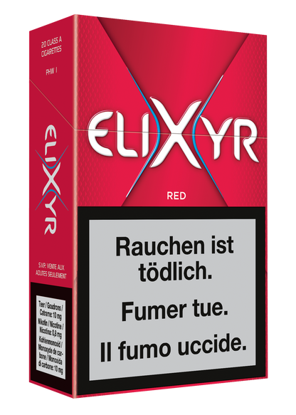 Elixyr Red Full Flavour Box Zigaretten