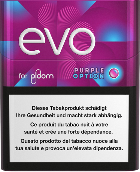 Evo Purple Option Tabaksticks