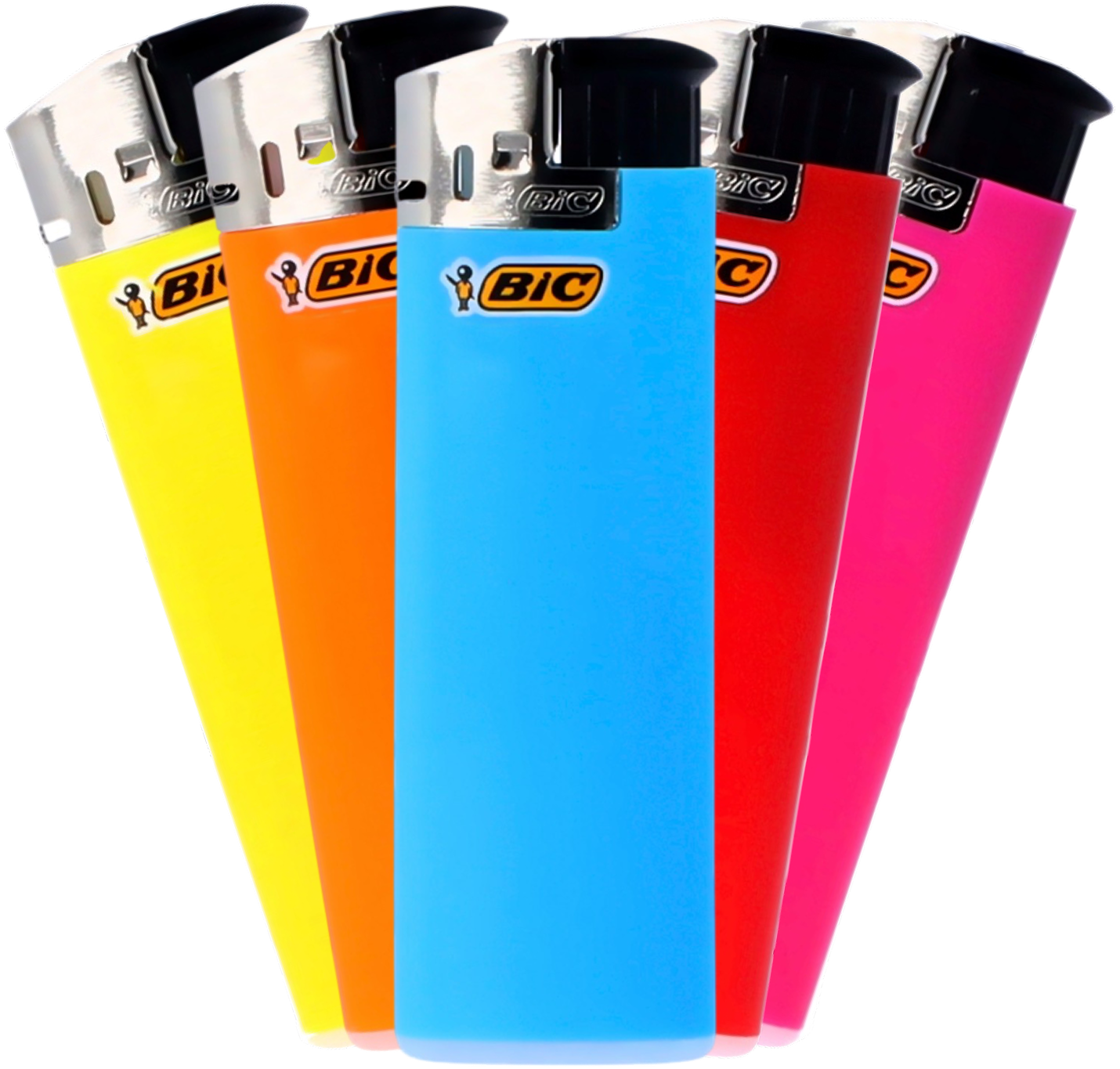 Feuerzeug Bic Electronic J 38 Farbig