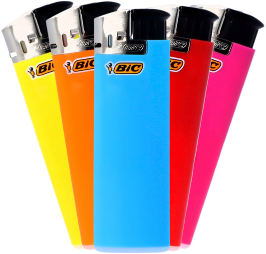 Feuerzeug Bic Electronic J 38 Farbig