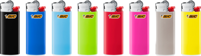Feuerzeug Bic Mini J 25 Farbig, Einzeln