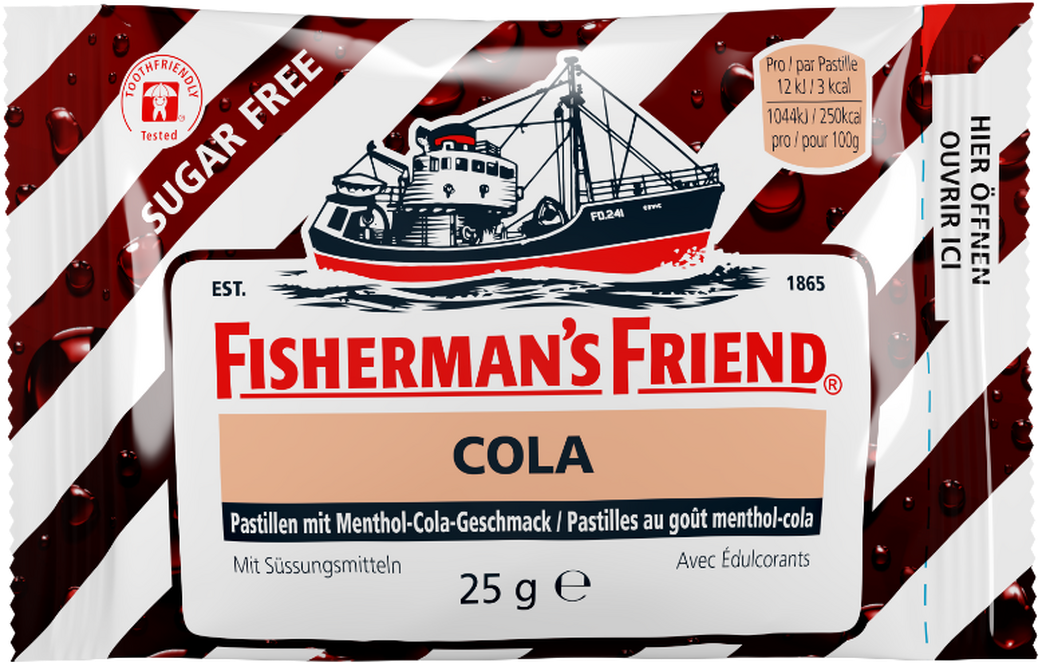 Fisherman'sFriend Cola ohne Zucker Pastillen