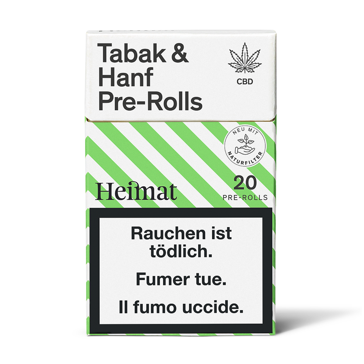 Heimat Tabak & Hanf CBD Zigaretten