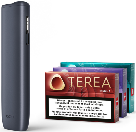 IQOS Iluma I One Midnight Black Startkit k kiosk Tabakshop IQOS Iluma I One Midnight Black Startkit k kiosk Tabakshop