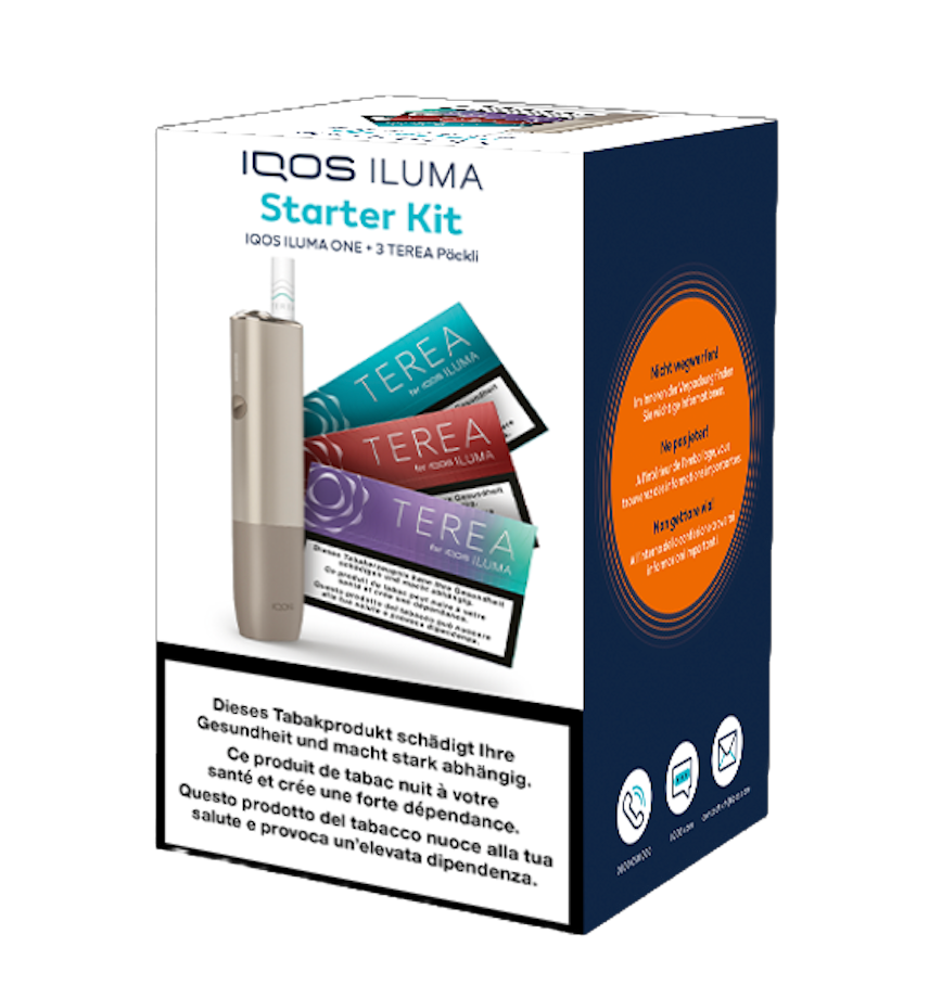 IQOS Iluma One Pebble Beige Starter Kit – k kiosk Tabakshop