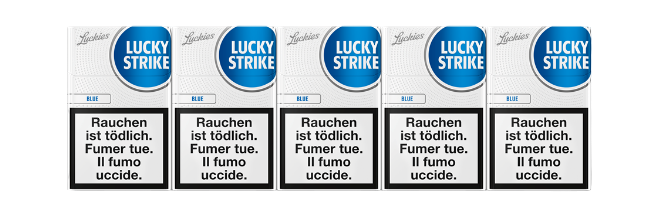 Lucky Strike Blue Zigarettenstangen