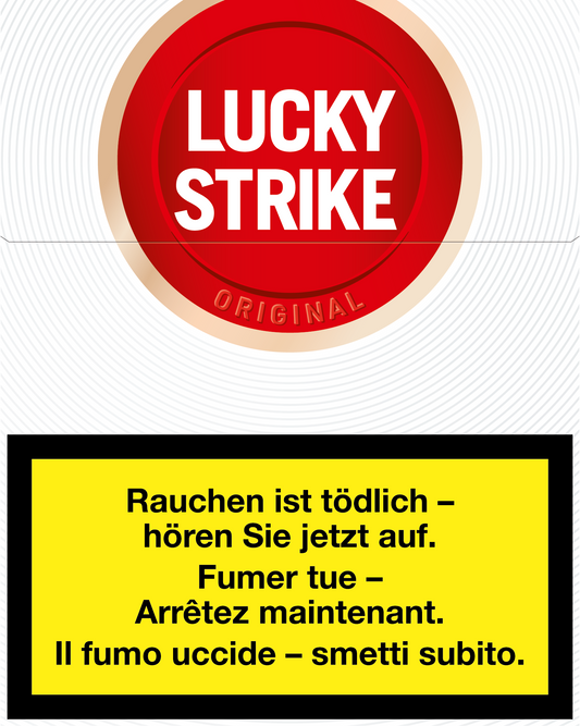 Lucky Strike Original Red Box 29s Zigaretten