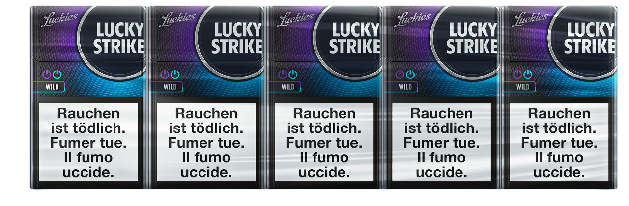 Lucky Strike Wild Box Zigarettenstangen