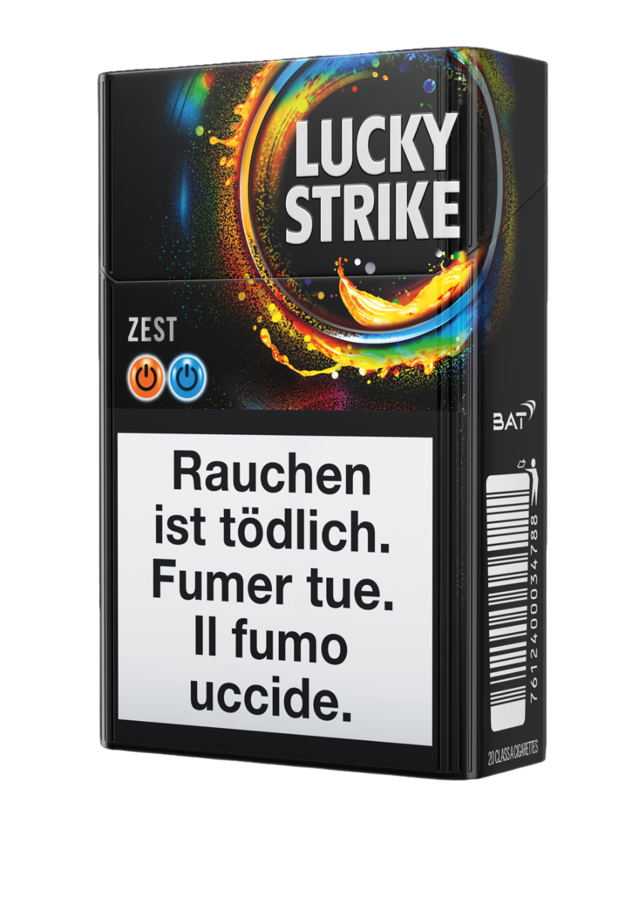 Lucky Strike Zest DC Zigarettenstangen