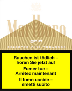 Marlboro Gold Box Big Pack 25 Cigarettes