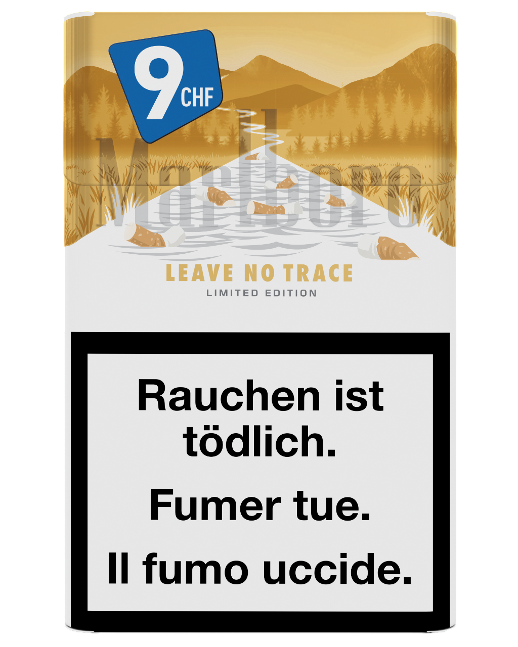 Marlboro Gold – LEAVE NO TRACE (Limited Edition)