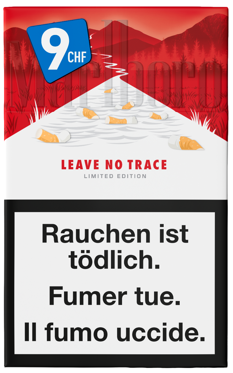 Marlboro Red - LEAVE NO TRACE (Limited Edition)