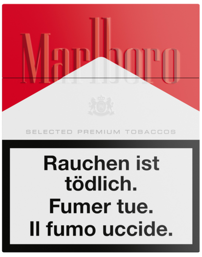 Marlboro Red Box Big Pack 25 Cigarettes
