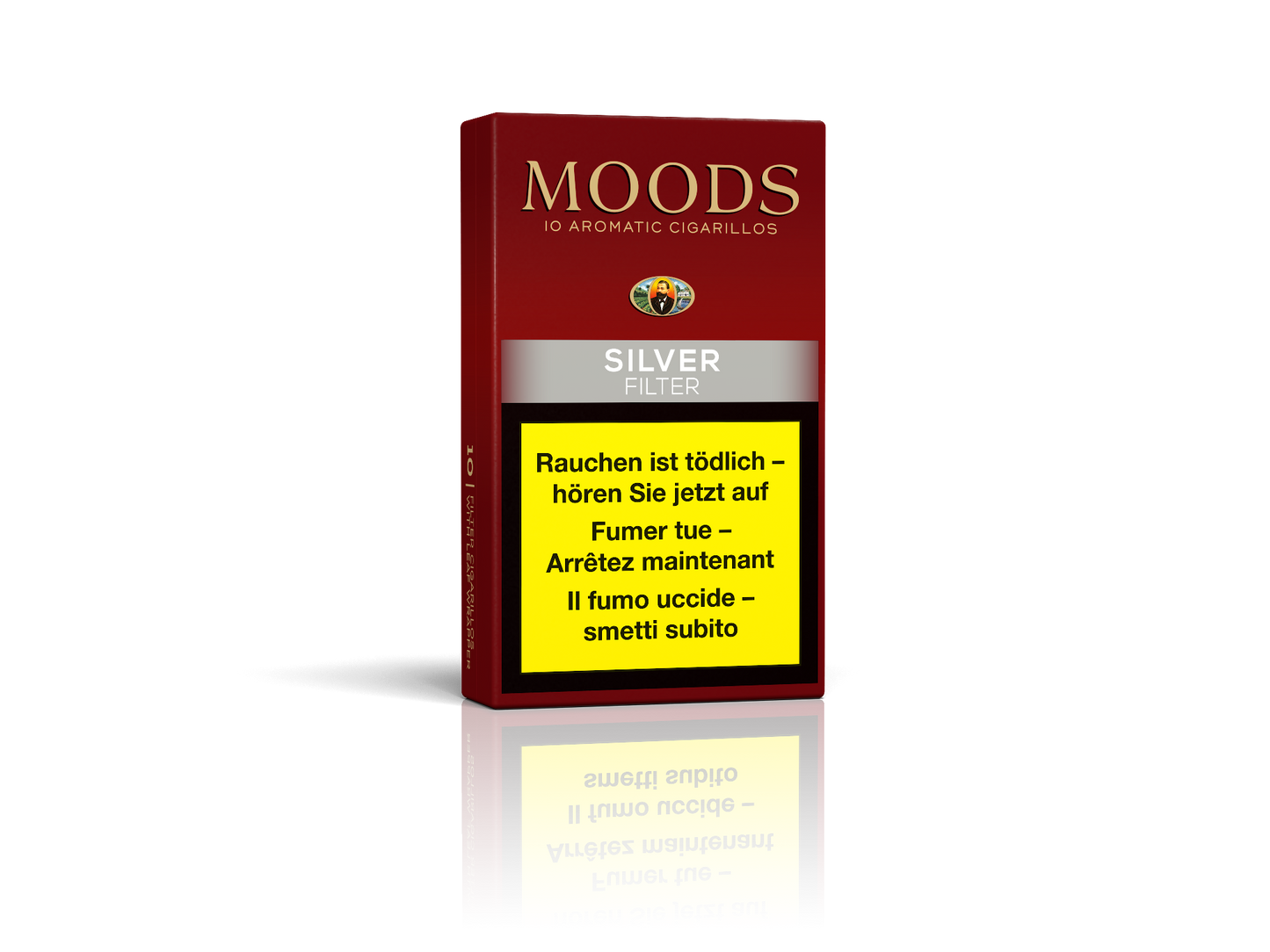 Moods Silver Cigarillos 10 Stück