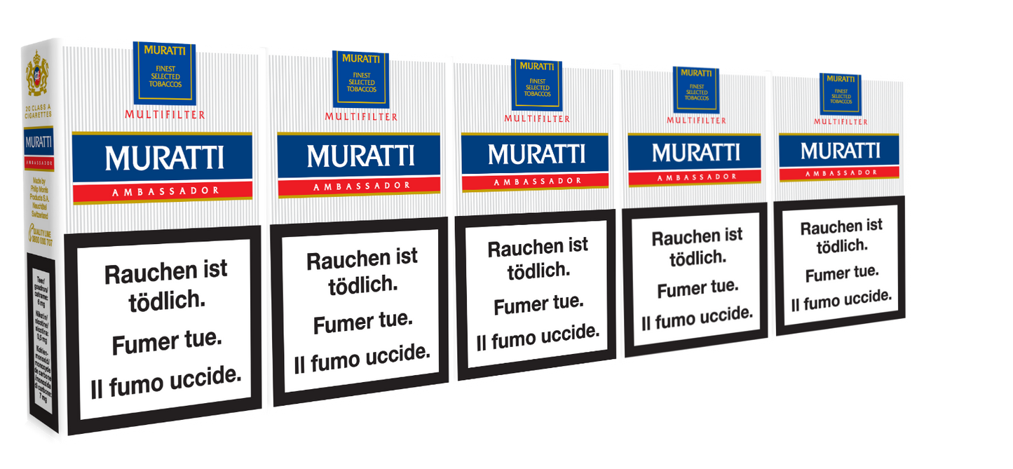 Muratti Ambassador Soft Zigarettenstange