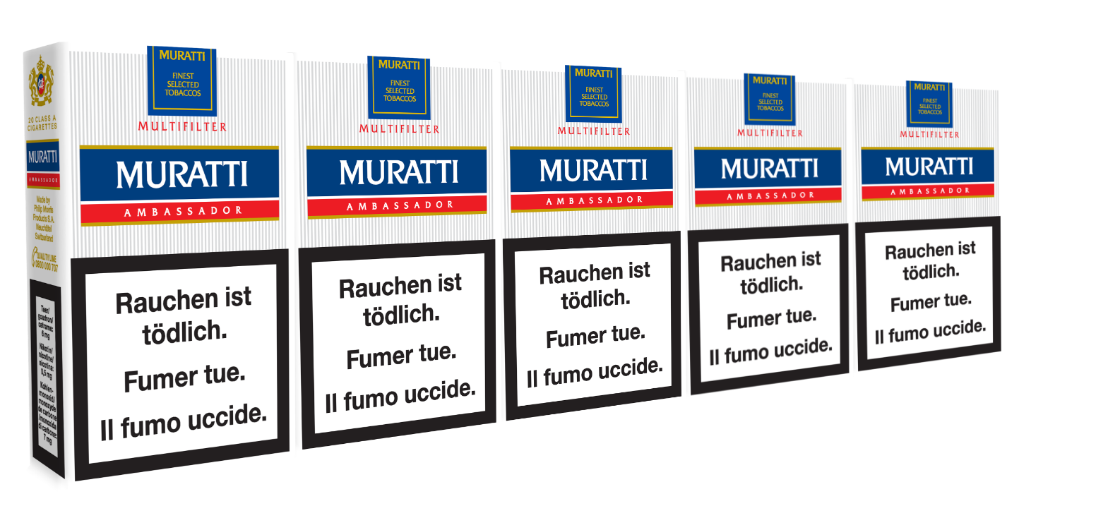 Muratti Ambassador Soft Zigarettenstange