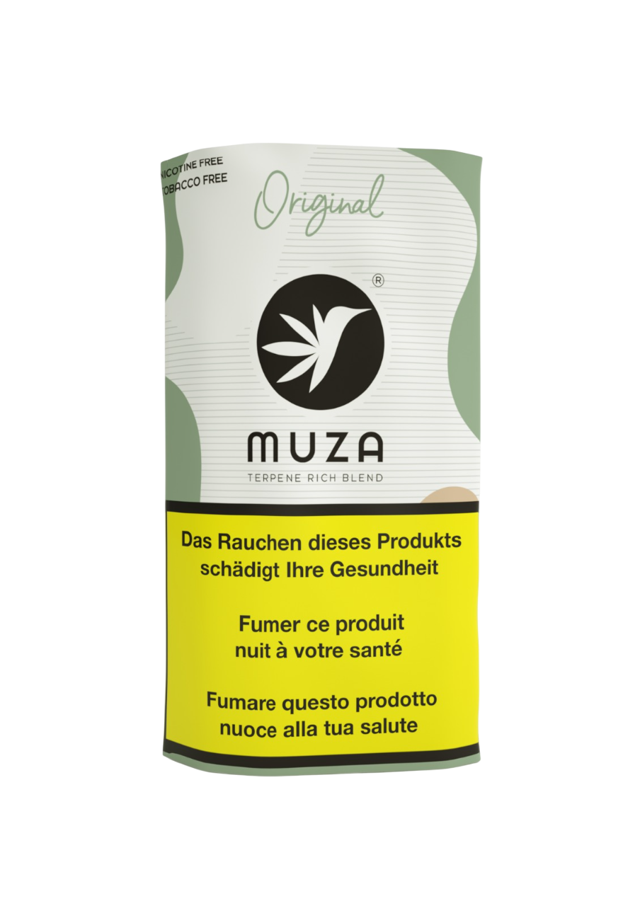 Muza Original 10g Swiss - Pflanzliches Rauchprodukt ohne Tabak & Nikotin
