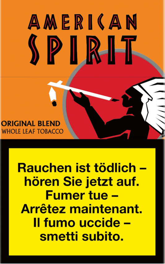 Natural American Spirit Orange Box Zigaretten