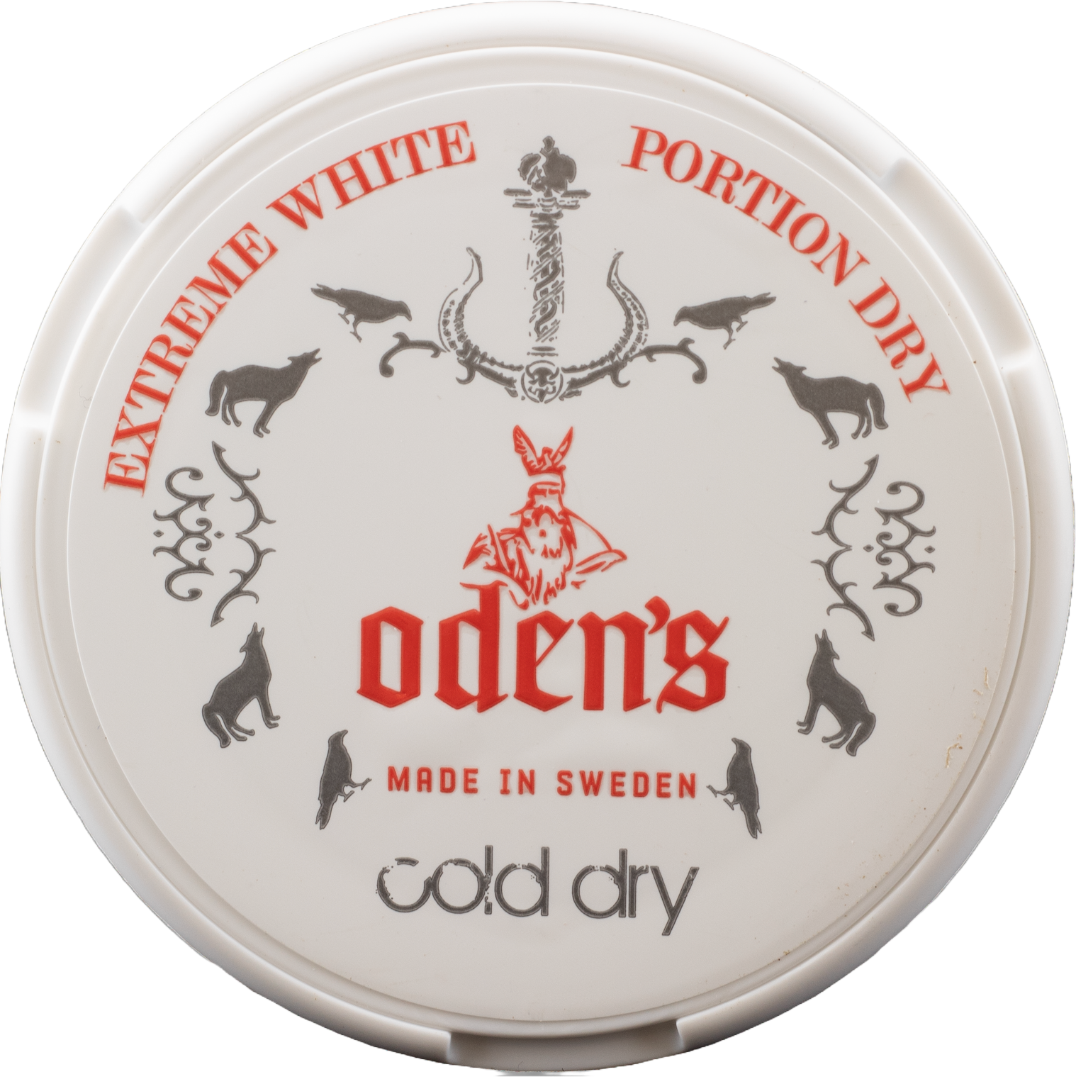 Odens Cold Extreme White Dry 10g Snus