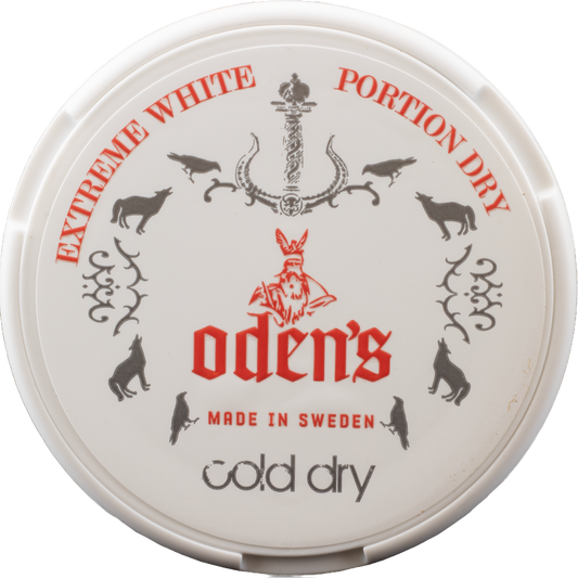 Odens Cold Extreme White Dry 10g Snus