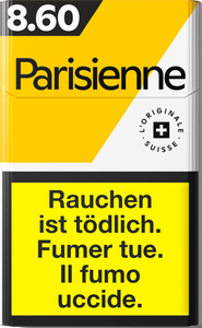 Parisienne LEP Jaune Box Zigaretten