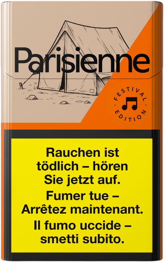Parisienne Orange Ohne Box Festival Edition Zigaretten