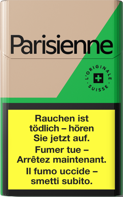 Parisienne Verte Ohne Box Zigaretten