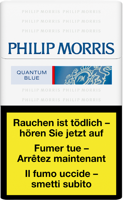 Philip Morris Quantum Blue Box Zigaretten