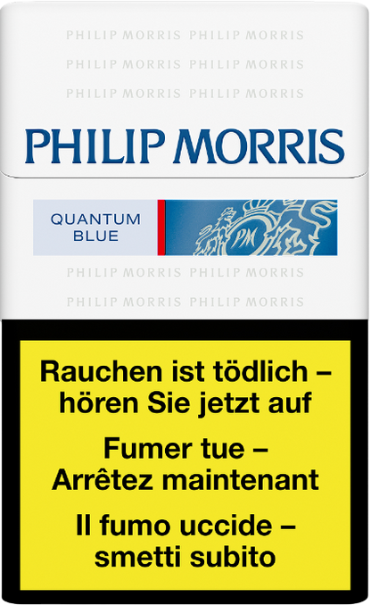 Philip Morris Quantum Blue Box Zigaretten