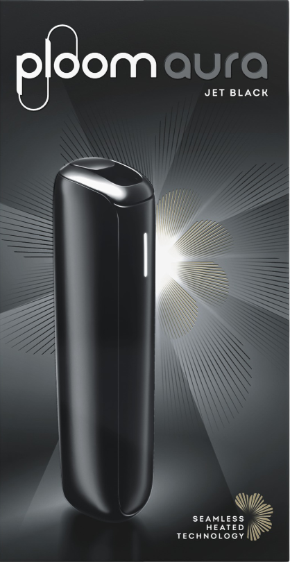 Ploom Aura Jet Black - Heated Tobacco