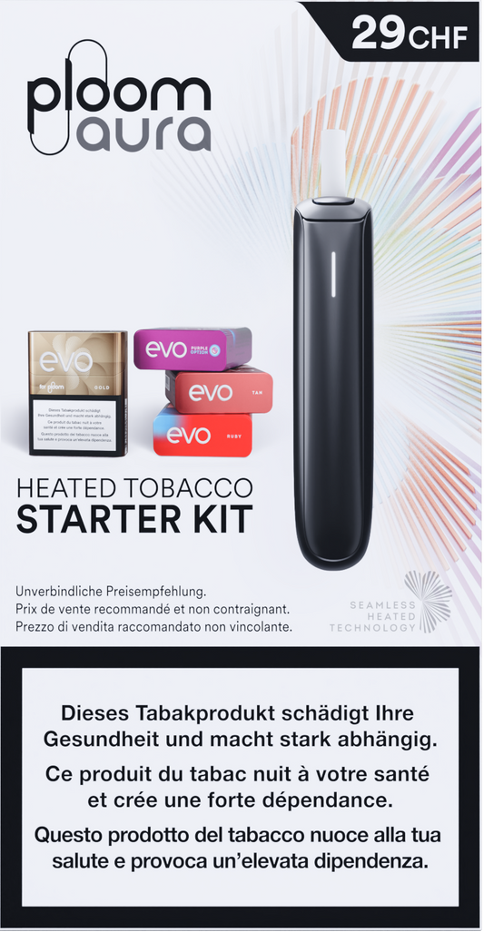 Ploom Aura Starter Kit für Evo Sticks