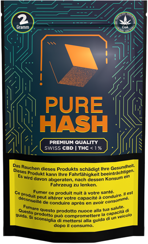 Pure Hash 2g Cannabisblüten