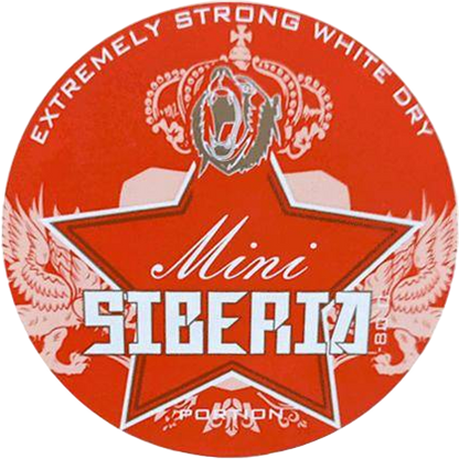 Siberia Red White Dry Mini 9g Snus