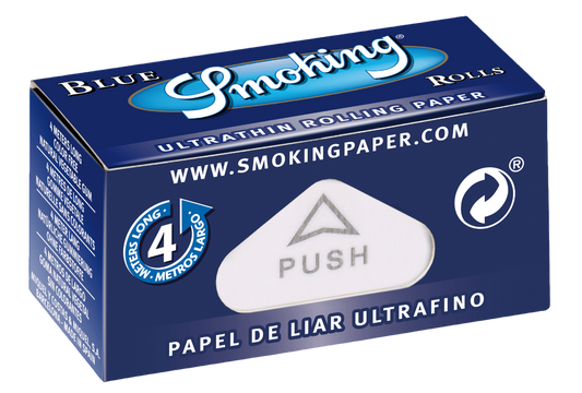 Zigarettenpapier Smoking Blau Rolls