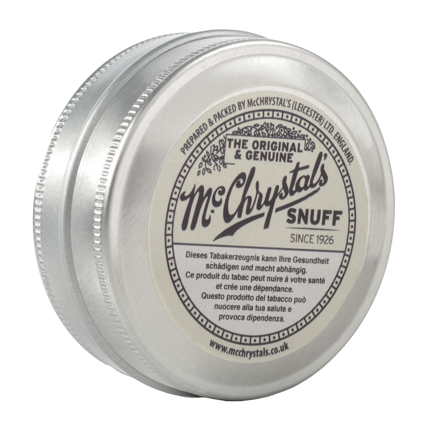 Snuff Mc Chrystal Orig & Genuine 10gr