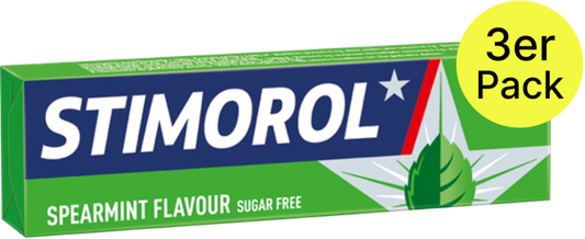 Stimorol Kaugummis Spearmint 3x14g Vorteilspack