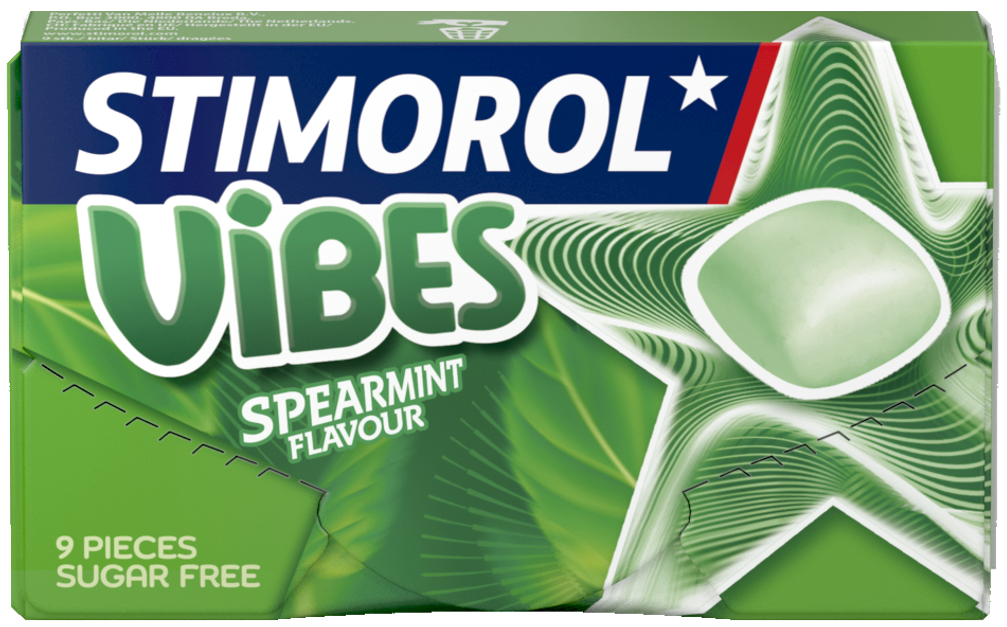 Stimorol Kaugummis Vibes Spearmint 21g