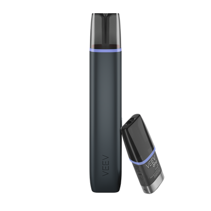 Veev One Velvet Black Starter Kit Blue Raspberry