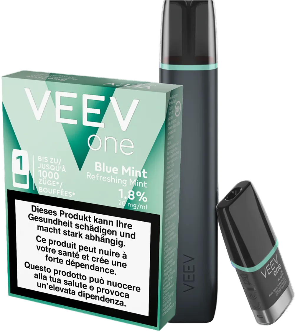 VEEV Starter Kit Blue Mint + Blue Mint Pod