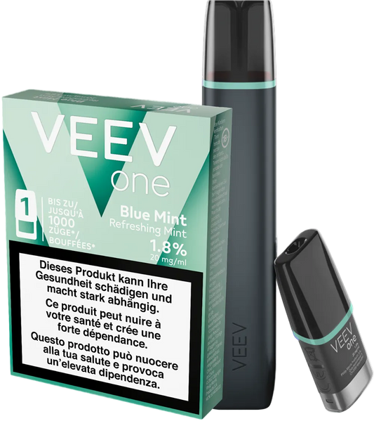 VEEV Starter Kit Blue Mint + Blue Mint Pod