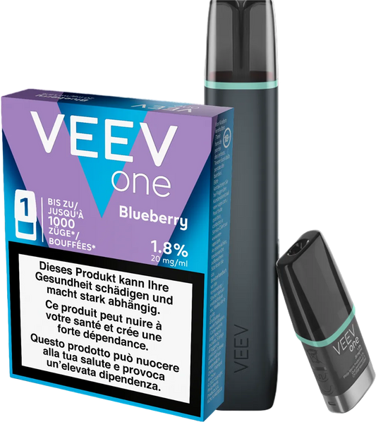 VEEV Starter Kit Blue Mint + Blueberry Pod