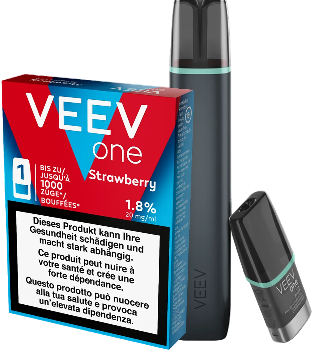 VEEV Starter Kit Blue Mint + Strawberry Pod