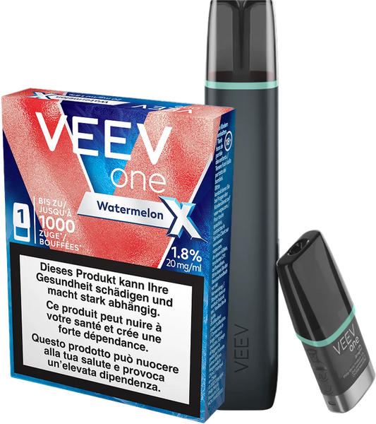 VEEV Starter Kit Blue Mint + Watermelon Extra Pod