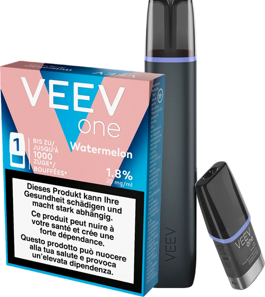 VEEV Starter Kit Blue Raspberry + Watermelon Pod