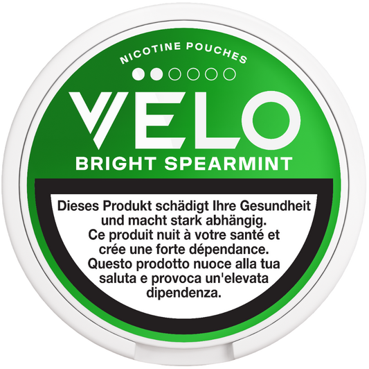 VELO Bright Spearmint 6mg Nicotine Pouches