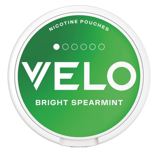 VELO Bright Spearmint Mini 4mg All White Snus