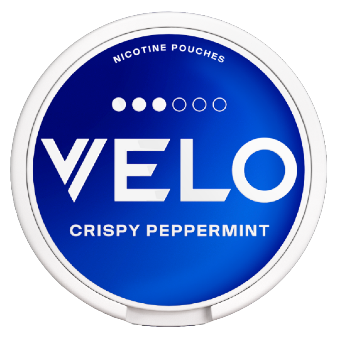 VELO Crispy Peppermint 10mg All White Snus