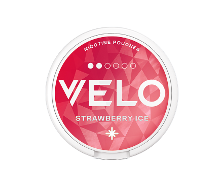 VELO Strawberry Ice Mini 6mg All White Snus