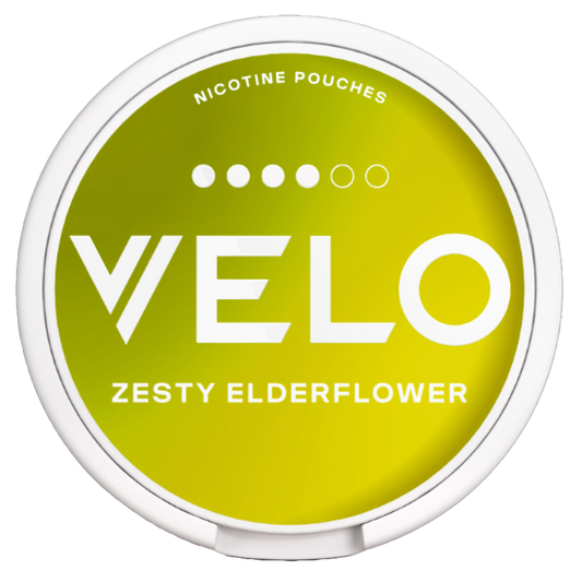 VELO Zesty Elderflower 10.9mg All White Snus